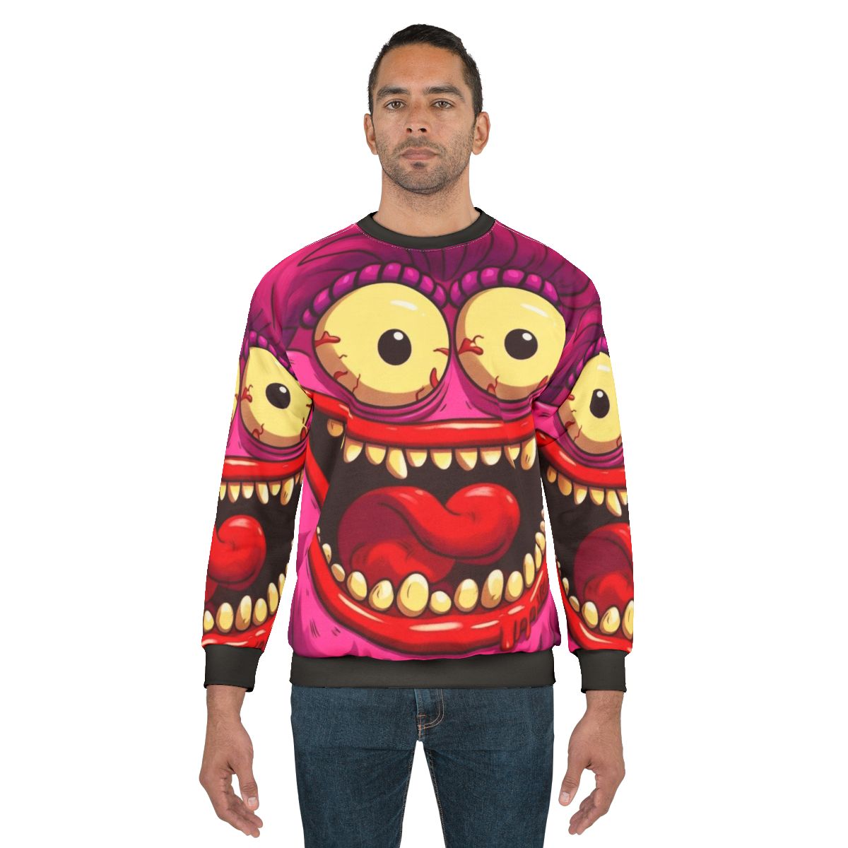 Vibrant Sassy Netflix Big Mouth Hormone Monster Sweatshirt