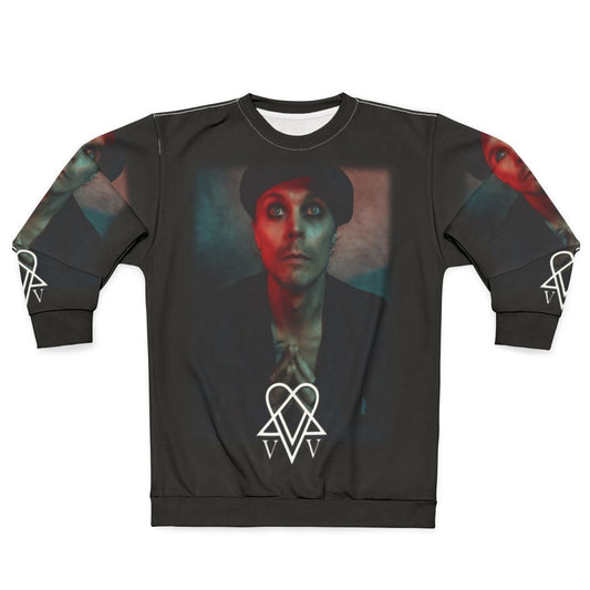 Ville Valo Neon Noir HIM Band Sweatshirt