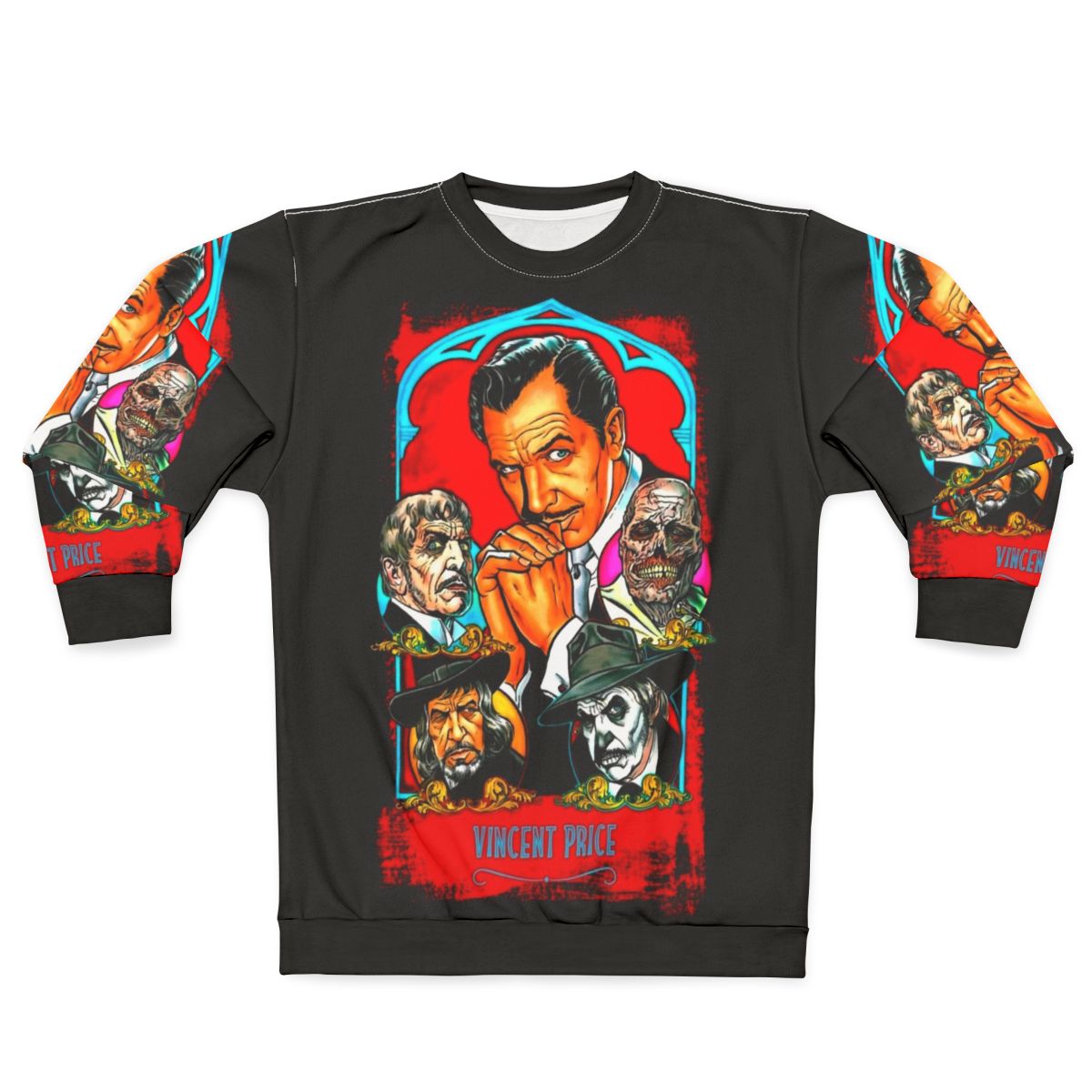 Vincent Price Classic Horror Movie Sweatshirt