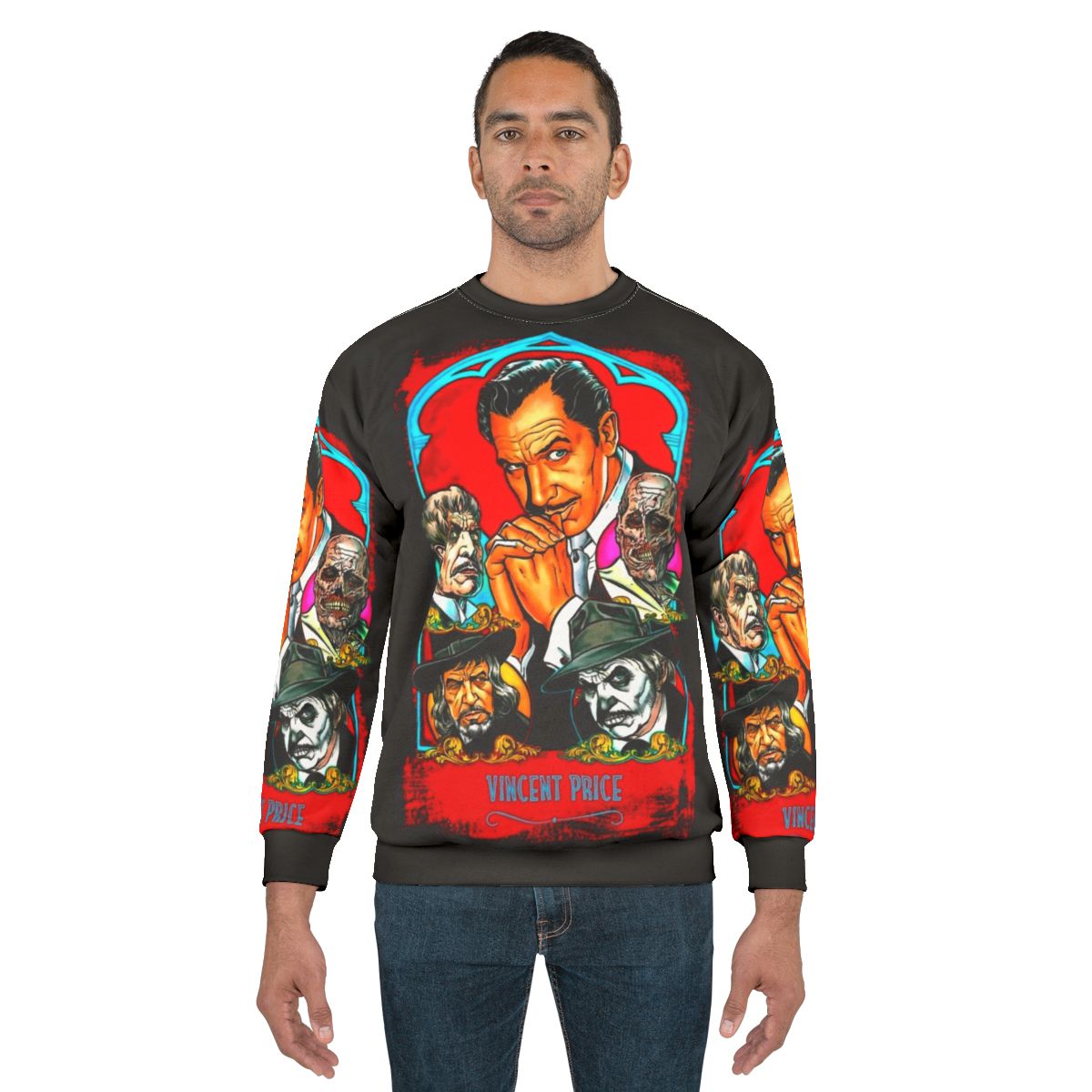 Vincent Price Classic Horror Movie Sweatshirt