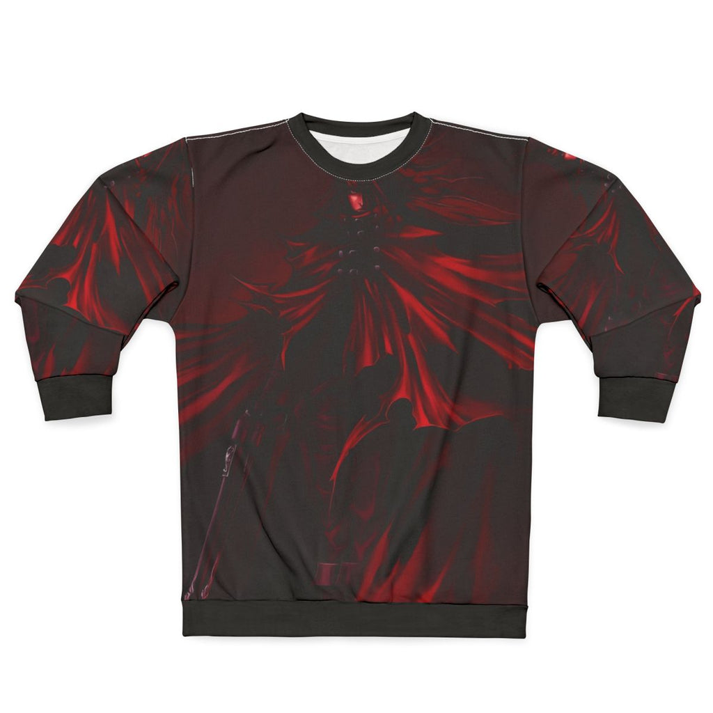 Vincent Valentine Final Fantasy Themed Sweatshirt
