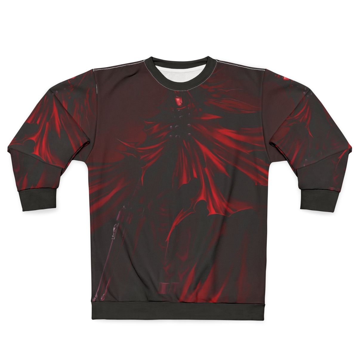 Vincent Valentine Final Fantasy Themed Sweatshirt