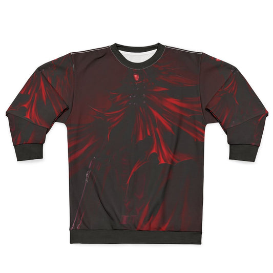 Vincent Valentine Final Fantasy Themed Sweatshirt