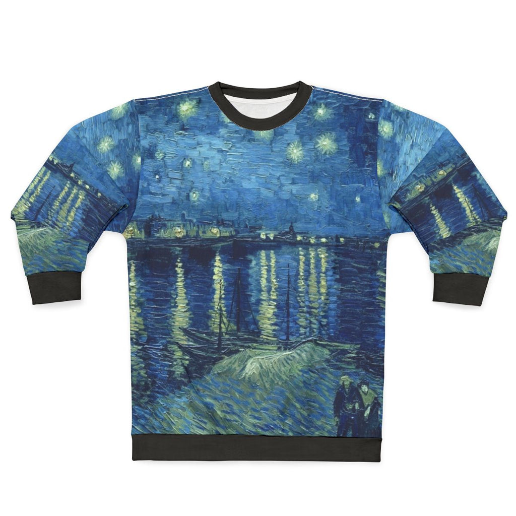 Vincent Van Gogh's Starry Night Over The Rhone Sweatshirt