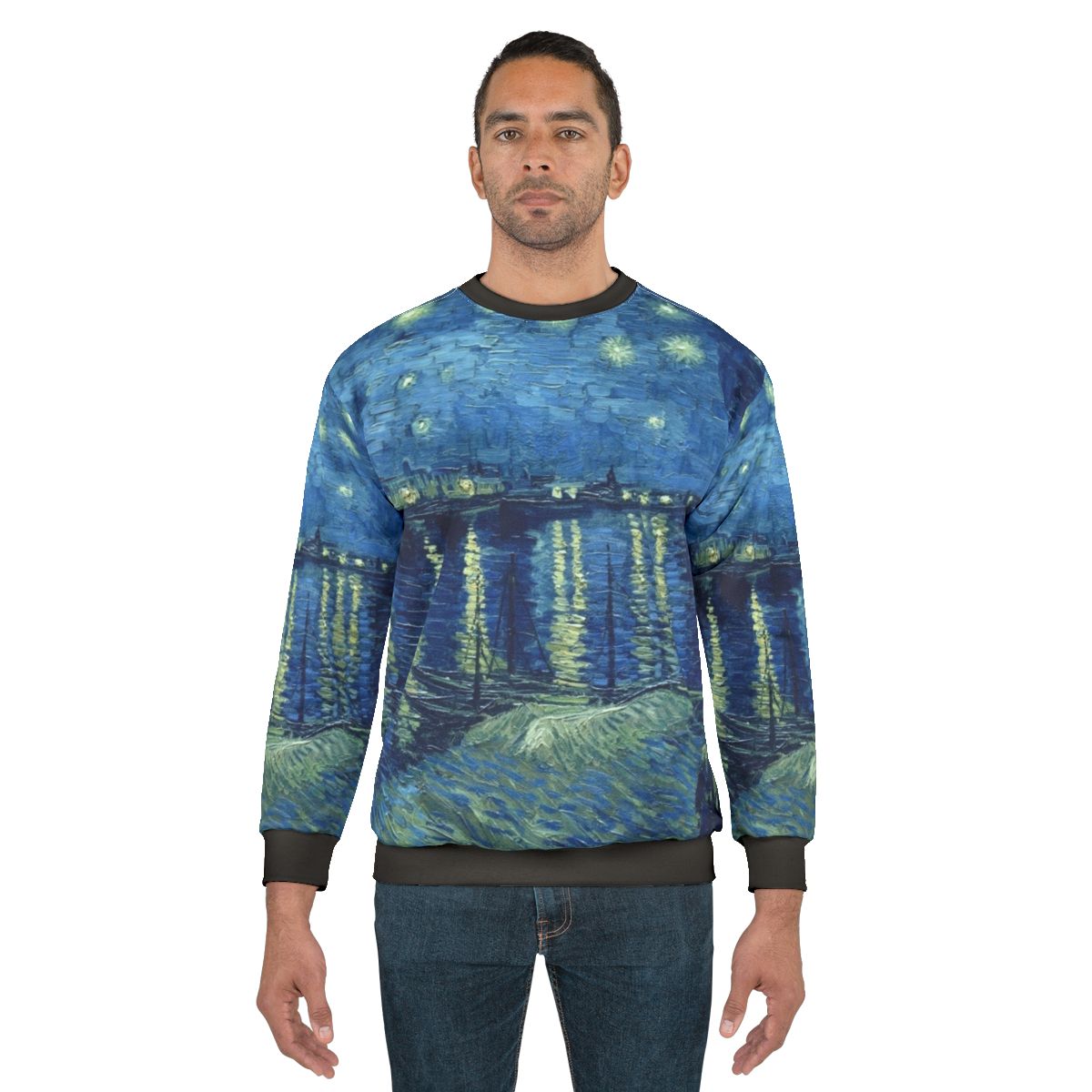 Vincent Van Gogh's Starry Night Over The Rhone Sweatshirt