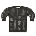Vintage anatomy print gothic sweatshirt