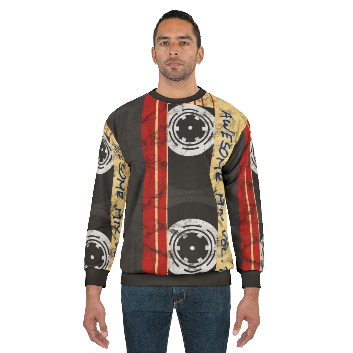 Vintage "Awesome Mixtape Vol 1" Marvel Themed Sweatshirt