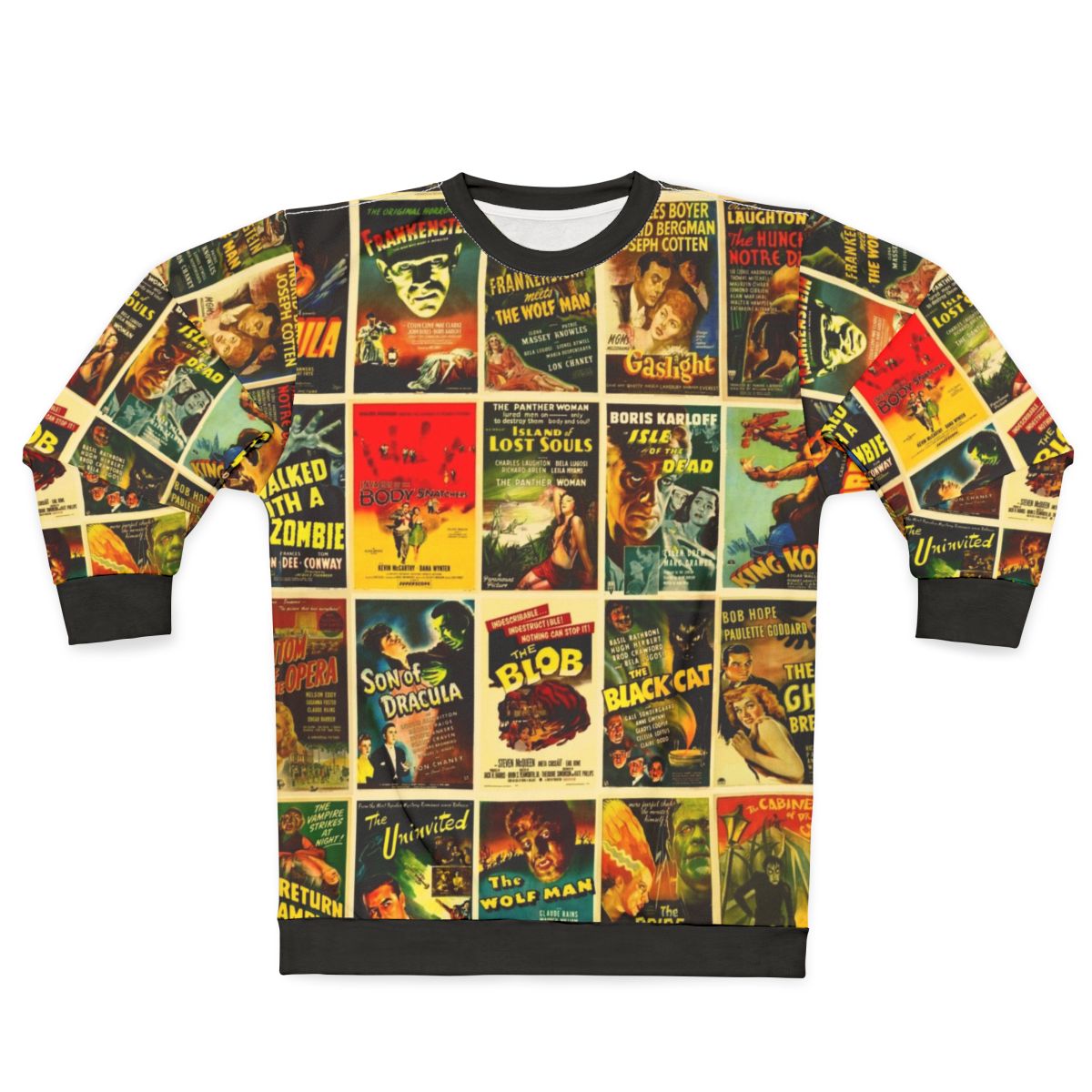 Vintage classic horror movie posters sweatshirt