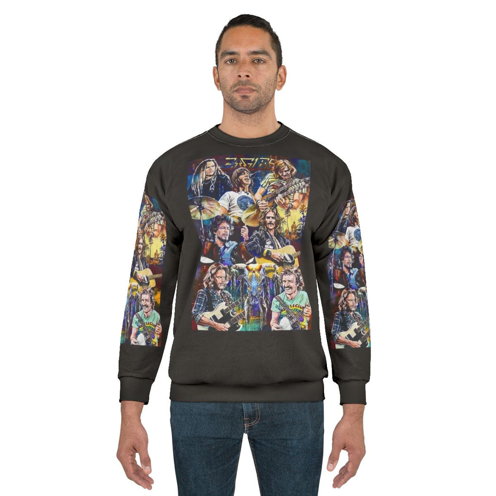 Vintage Cover Album Music Band Retro Style Sweatshirt