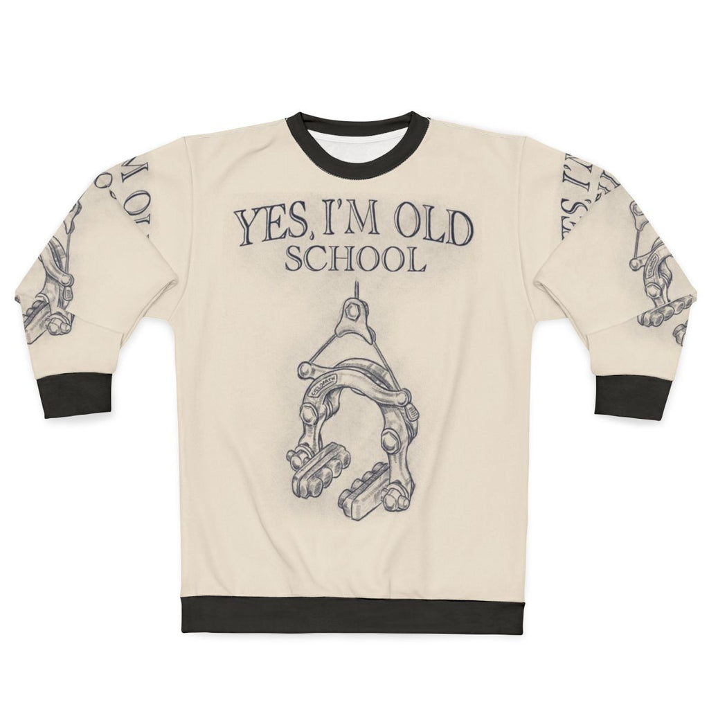 Vintage Cycling Brake Caliper Sweatshirt