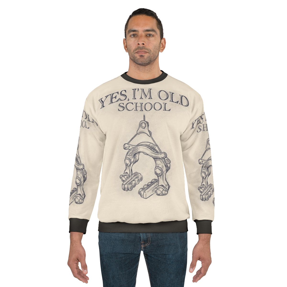 Vintage Cycling Brake Caliper Sweatshirt