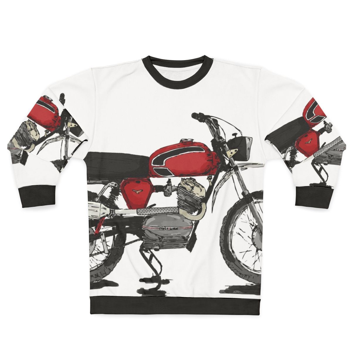 Vintage Motorcycle Scrambler Sweatshirt