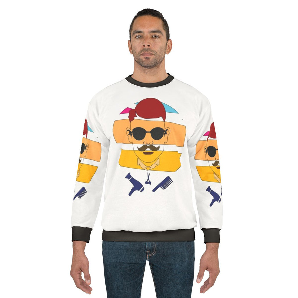 Vintage Hair Sweatshirt - Stylish and Comfortable Fashion