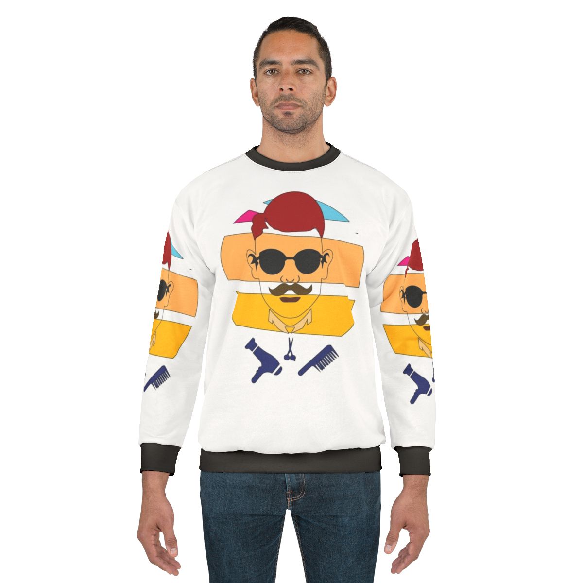 Vintage Hair Sweatshirt - Stylish and Comfortable Fashion