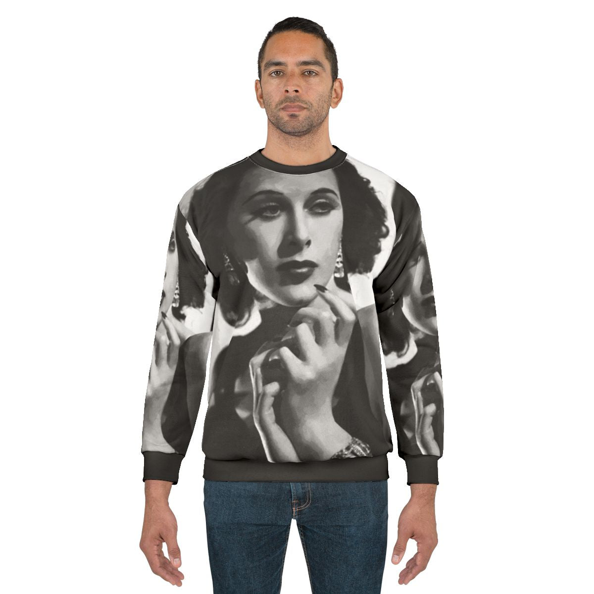 Vintage Hedy Lamarr Oil Painting Sweatshirt