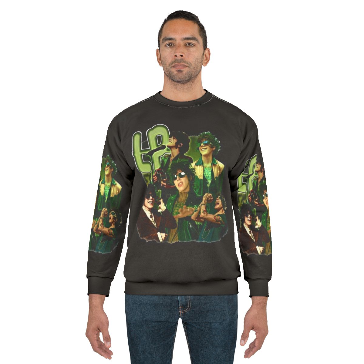 Vintage 90s LP Music Sweatshirt