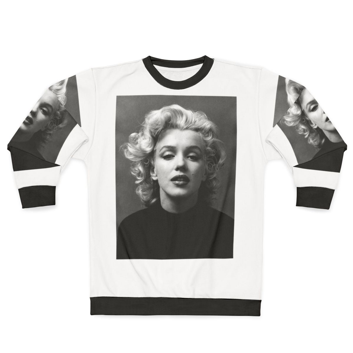 Vintage Marilyn Monroe Black and White Sweatshirt