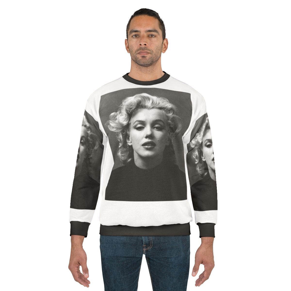 Vintage Marilyn Monroe Black and White Sweatshirt