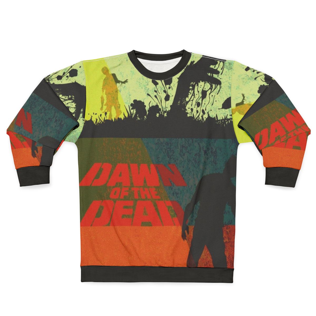 Vintage Modern Dawn of the Dead Zombie Horror Sweatshirt