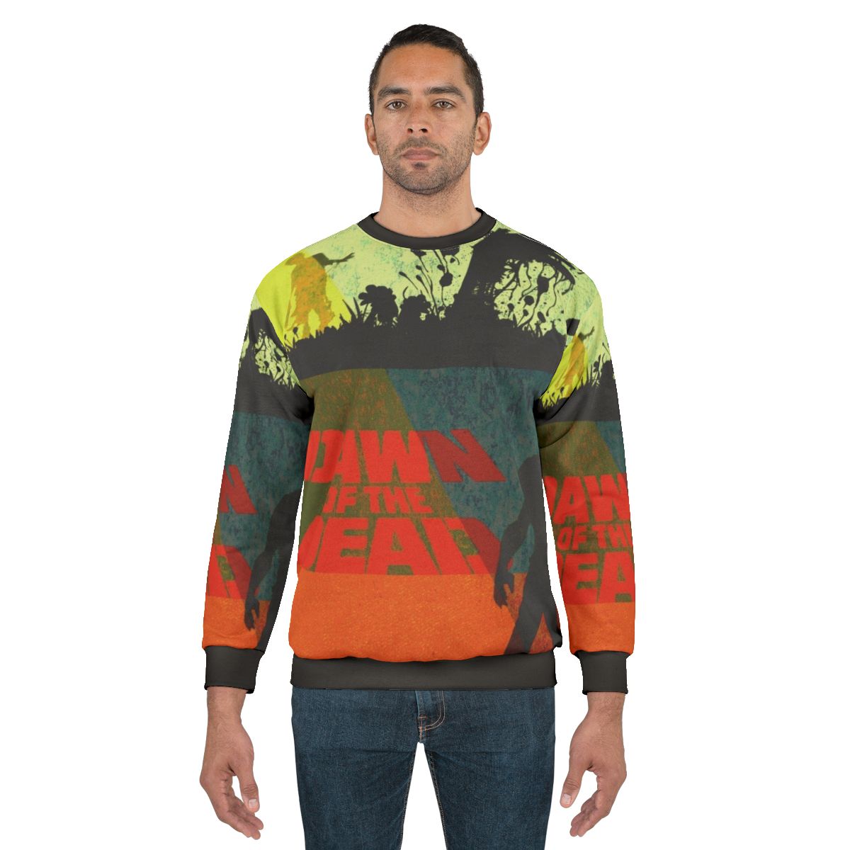 Vintage Modern Dawn of the Dead Zombie Horror Sweatshirt
