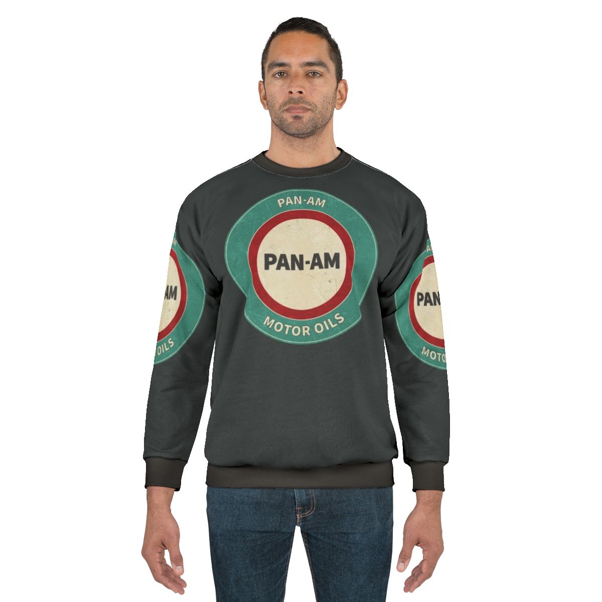 Vintage Pan Am Motor Oils Sweatshirt