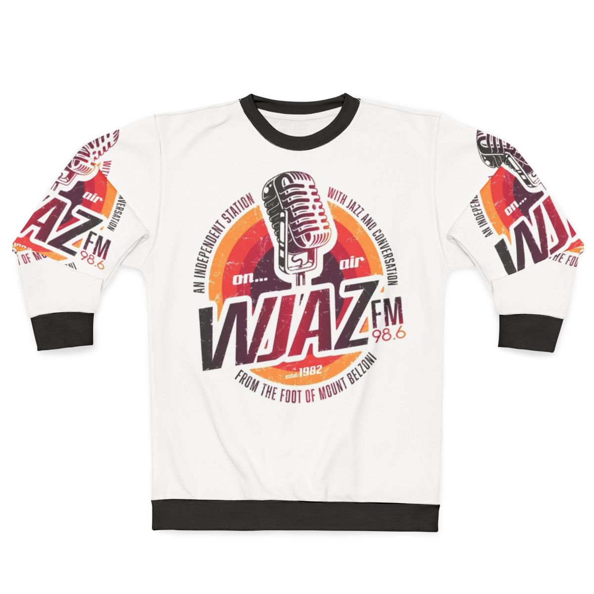 Vintage Radio Design WJAZ Sweatshirt
