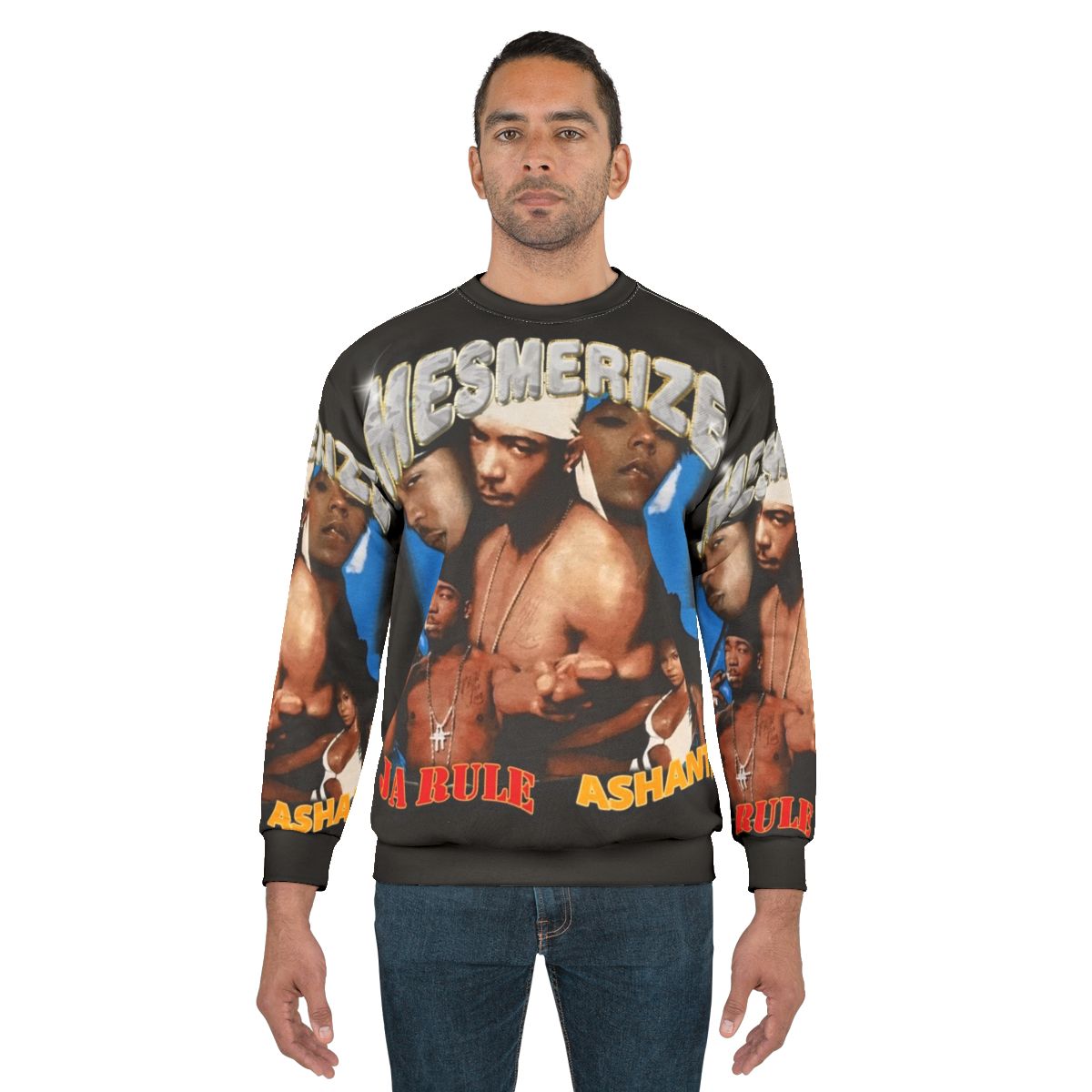 Vintage rap tour graphic tee sweatshirt