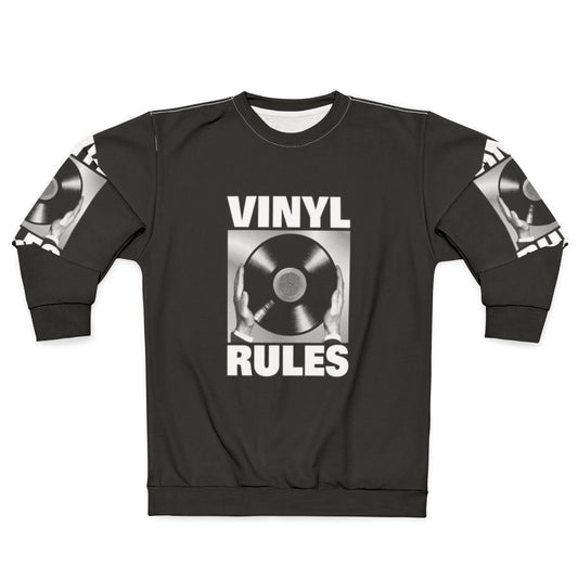 Vintage Vinyl Rules Sweatshirt