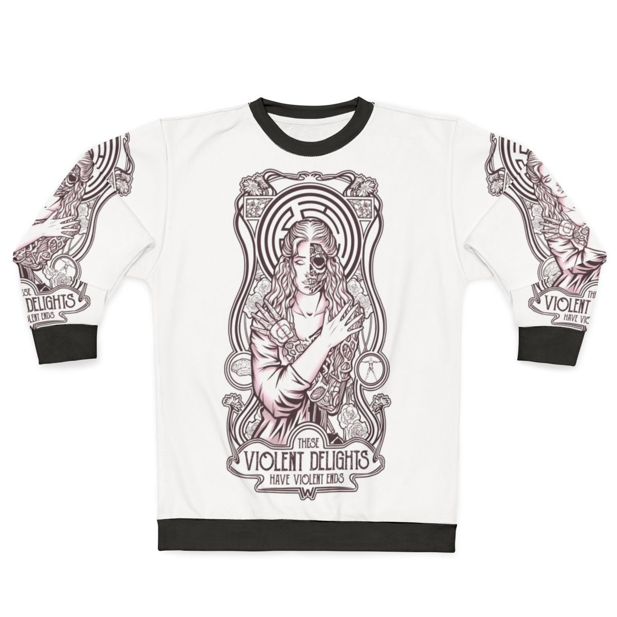 Violent Delights Sweatshirt featuring Westworld's Dolores
