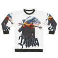 Violin Fish Design Sweatshirt
