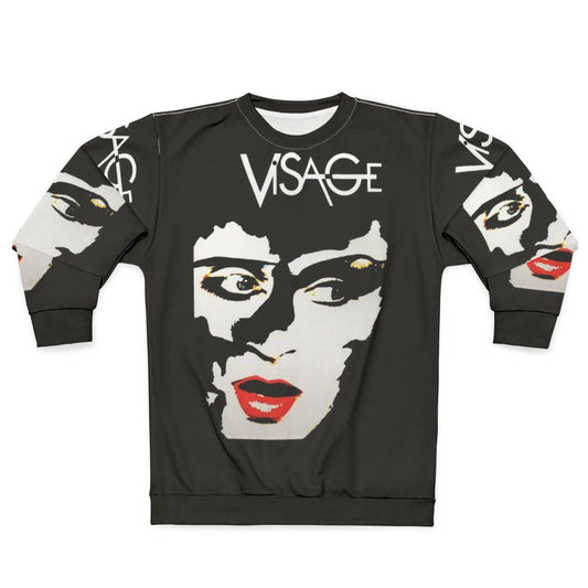 Visage Sweatshirt featuring synth-pop and new wave design