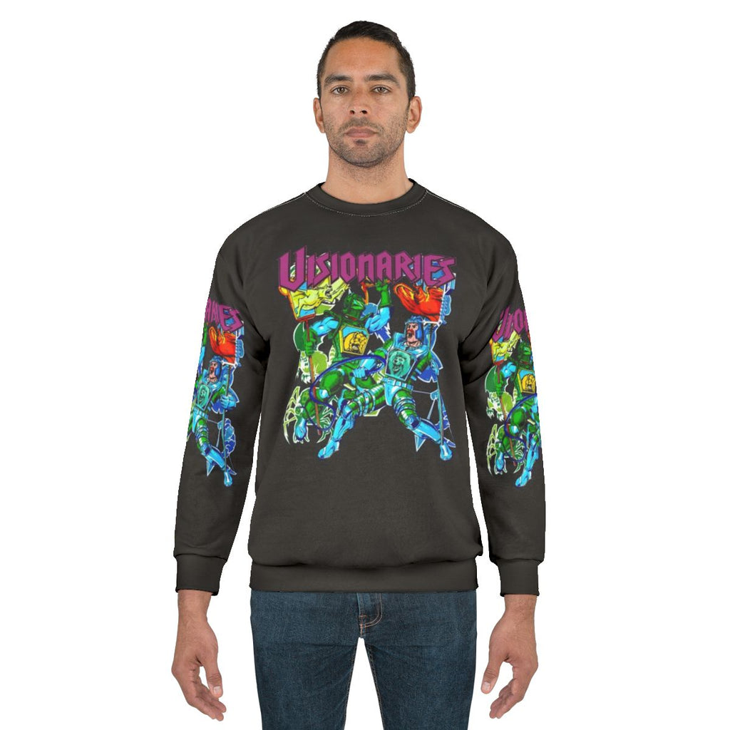 Visionaries 80s Psychedelic Sweatshirt