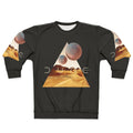 Dune Arrakis Surfer Sweatshirt with Sandworm and Desert Landscape