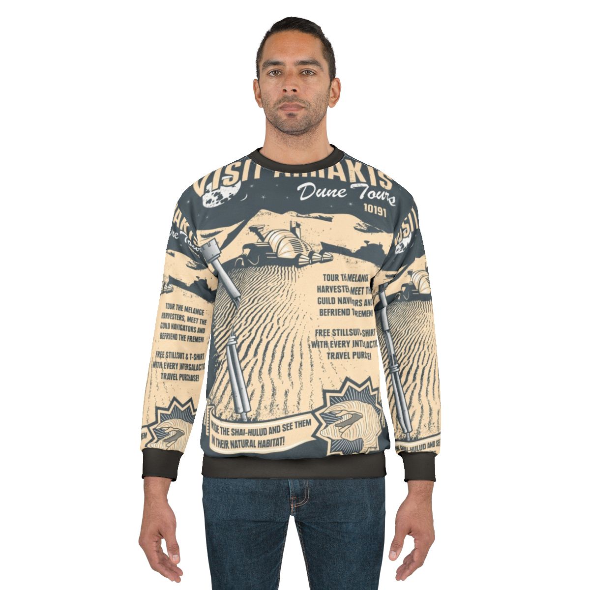 Dune Arrakis Science Fiction Sweatshirt