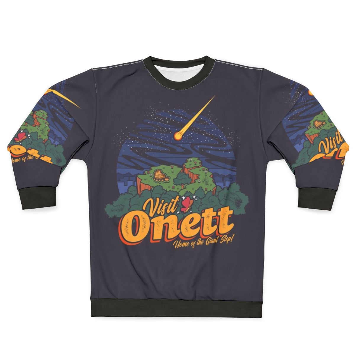 Earthbound Onett Town Sweatshirt