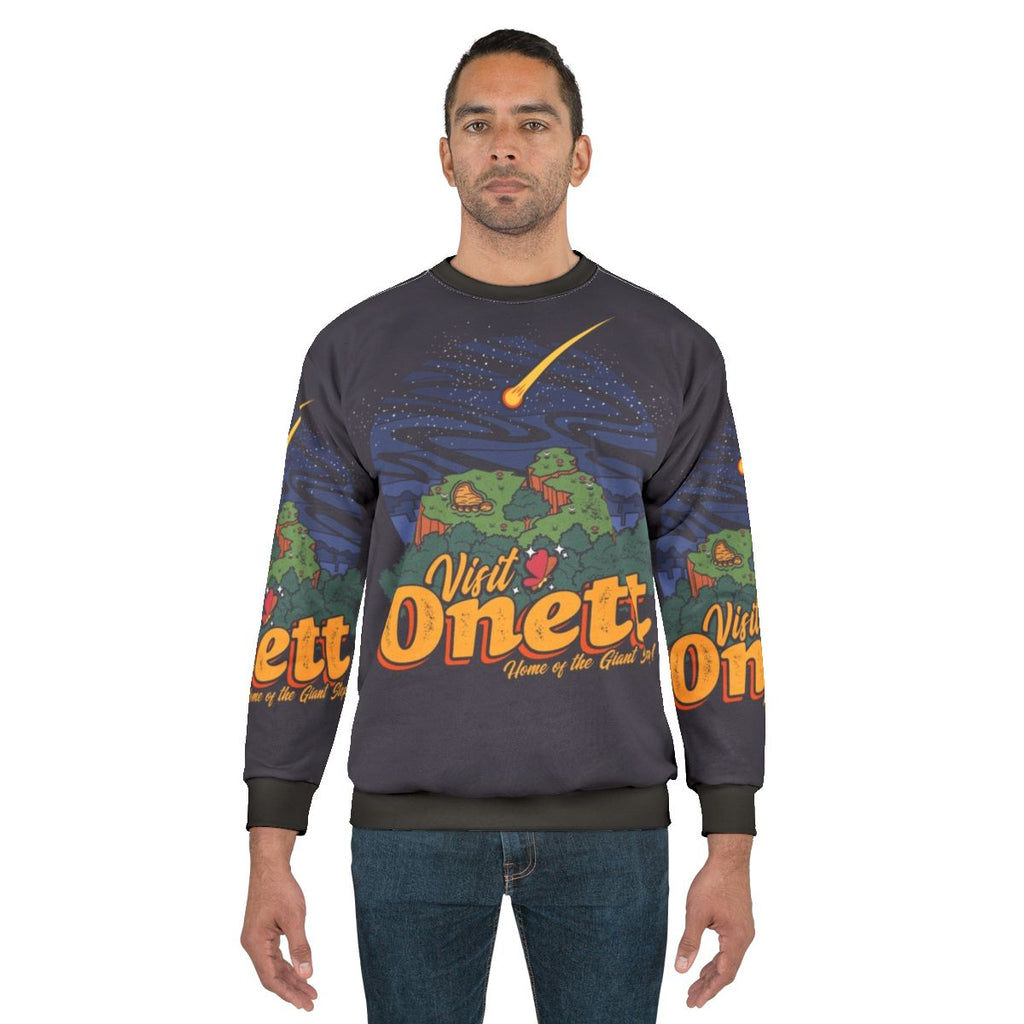 Earthbound Onett Town Sweatshirt