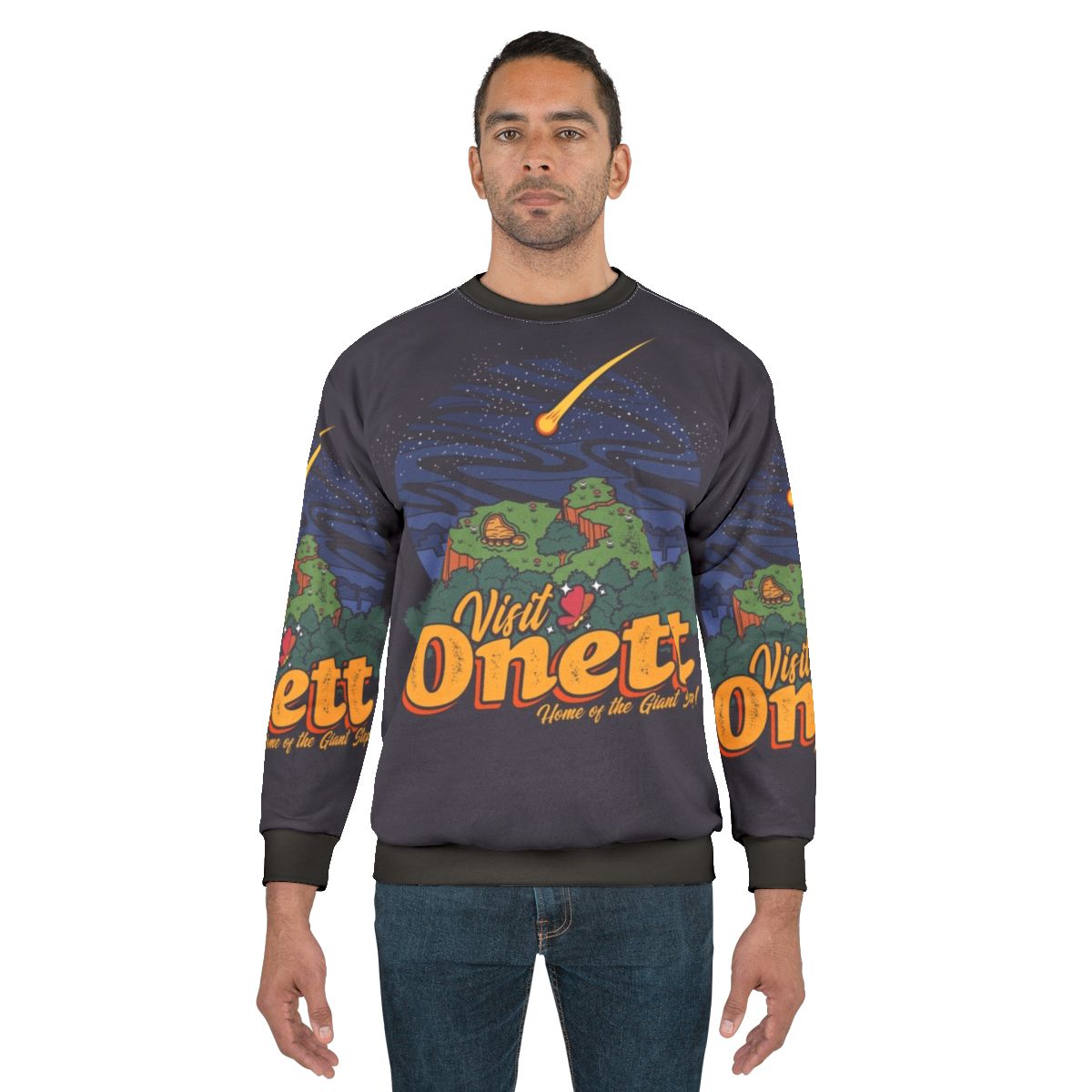 Earthbound Onett Town Sweatshirt