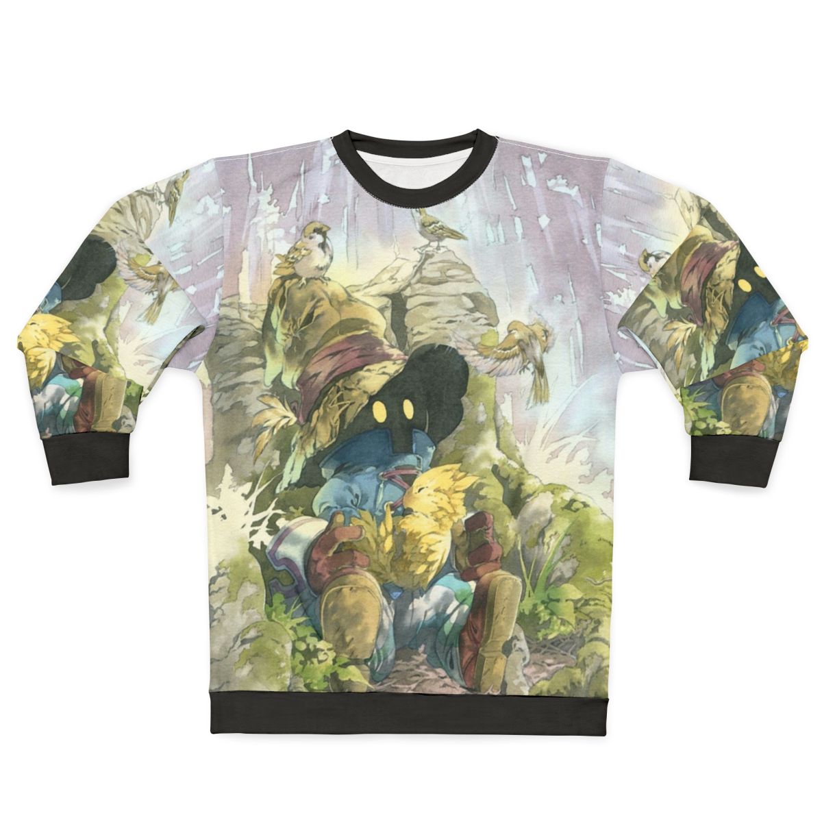 Vivi Rain Fantasy Sweatshirt, Final Fantasy IX Inspired Apparel