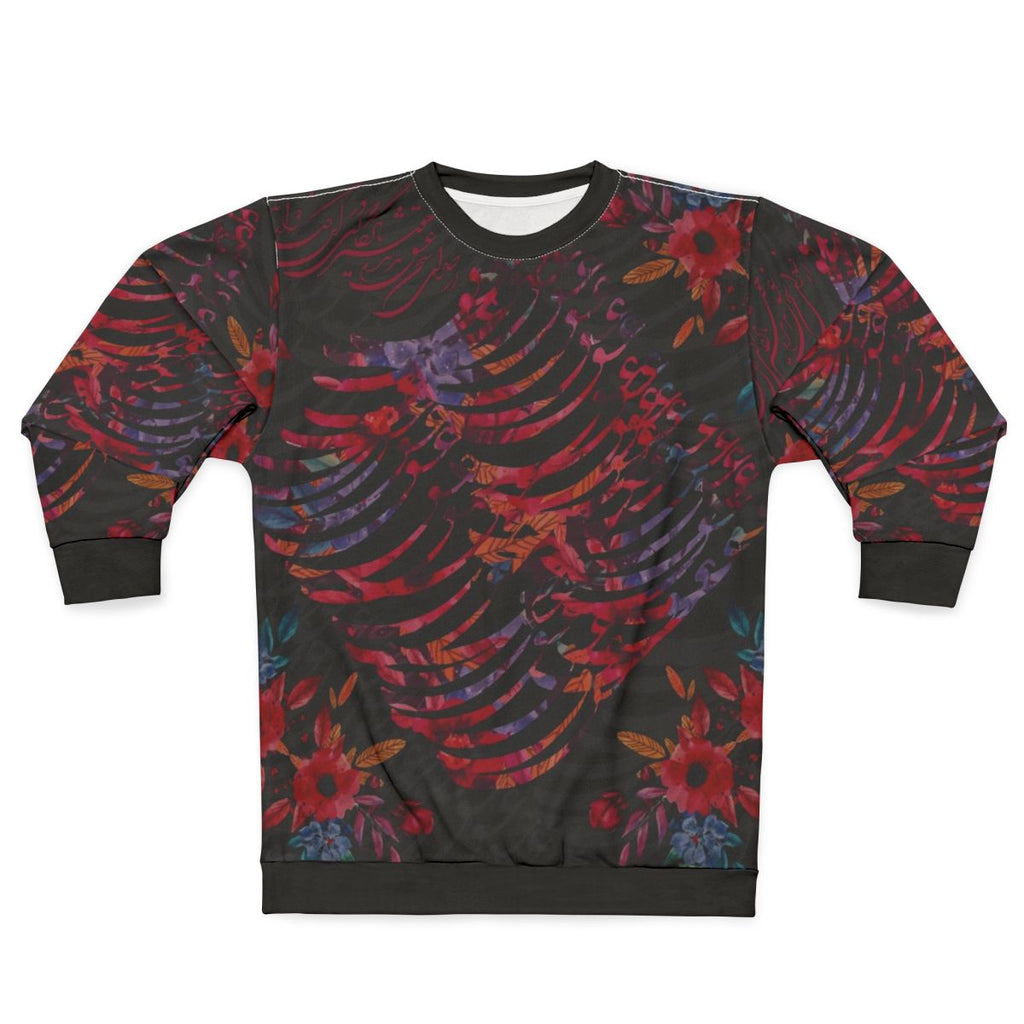 "Voice of Love" Persian Calligraphy Sweatshirt featuring Hafez poem