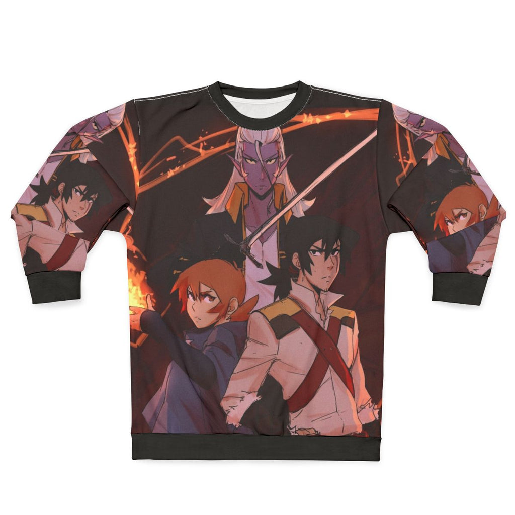 Voltron x Castlevania crossover au sweatshirt