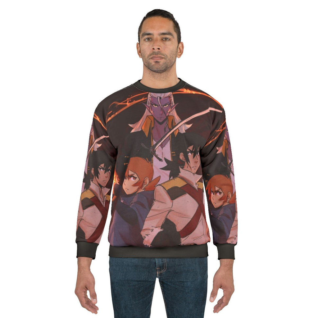 Voltron x Castlevania crossover au sweatshirt