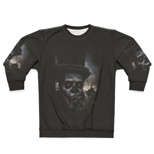 Voodoo Man Sweatshirt featuring Baron Samedi and Papa Legba