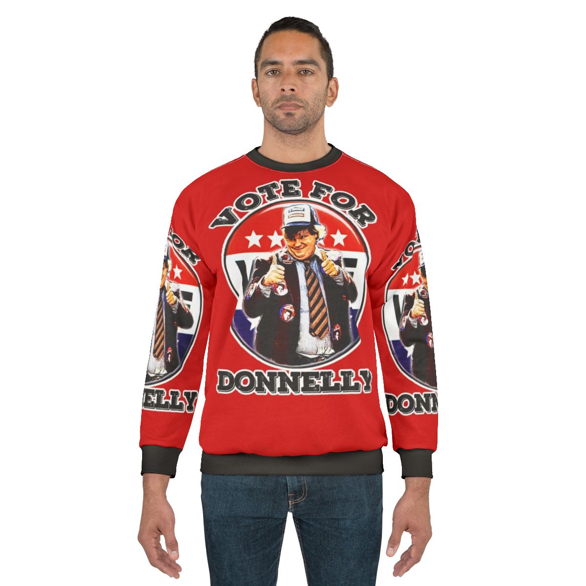 Vote for Donnelly Black Sheep SNL Political Sweatshirt