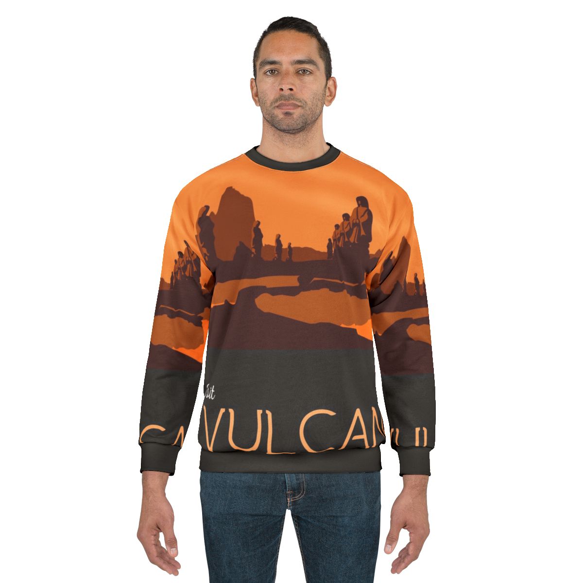 Vulcan Travel Poster Star Trek Sweatshirt