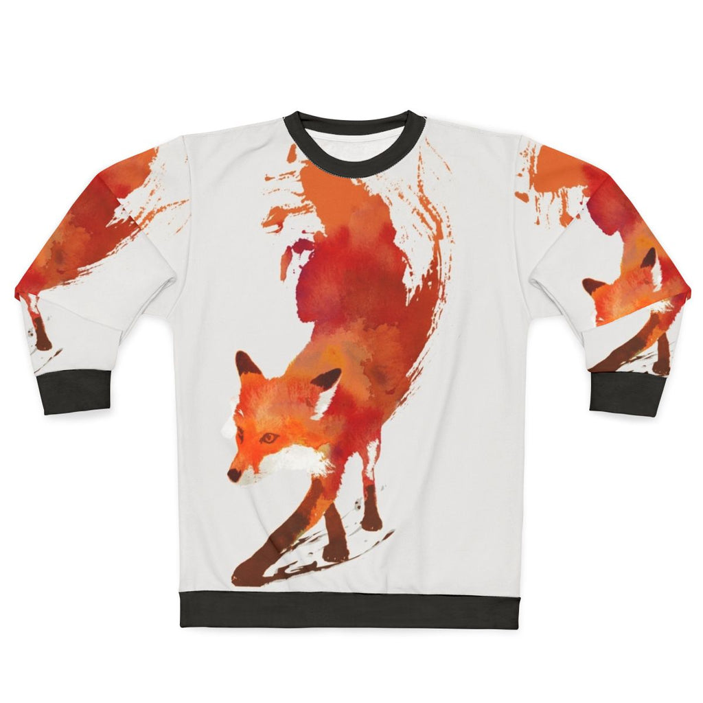 Watercolor Vulpes Vulpes Fox Sweatshirt