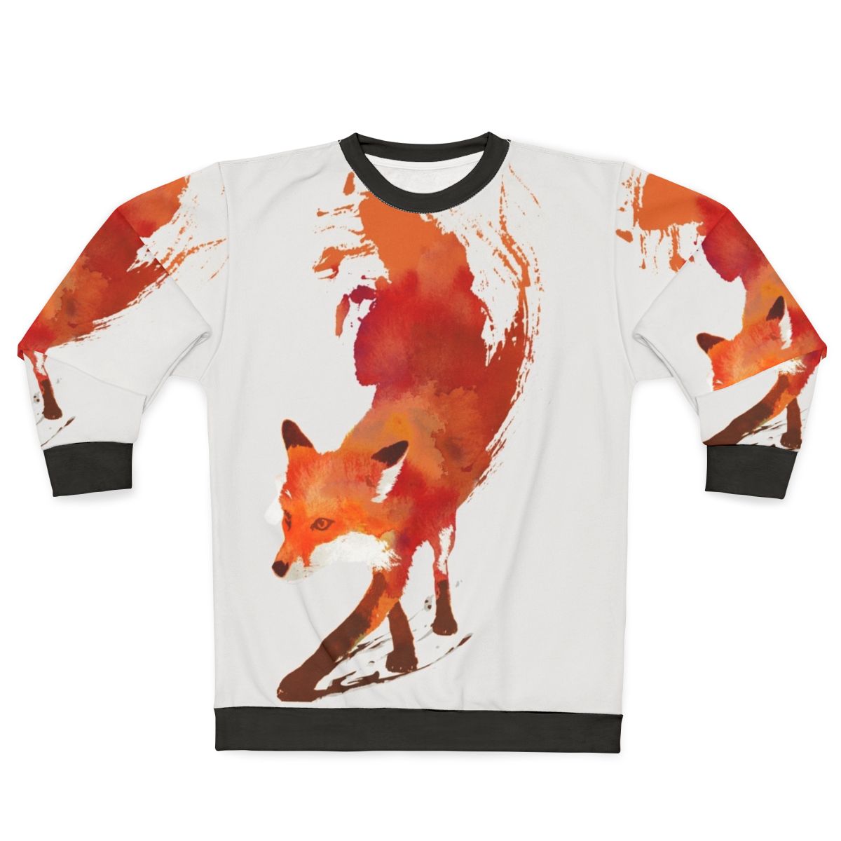 Watercolor Vulpes Vulpes Fox Sweatshirt