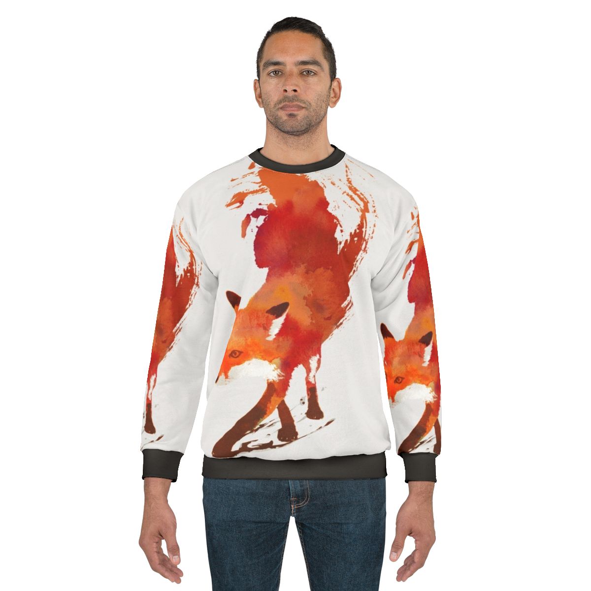 Watercolor Vulpes Vulpes Fox Sweatshirt