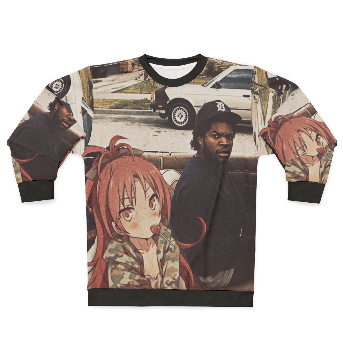 Puella Magi Madoka Magica Kyoko Sakura Anime Sweatshirt