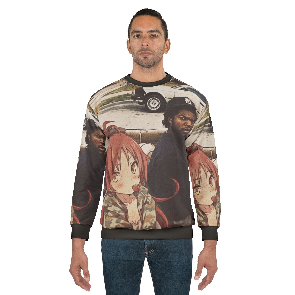 Puella Magi Madoka Magica Kyoko Sakura Anime Sweatshirt