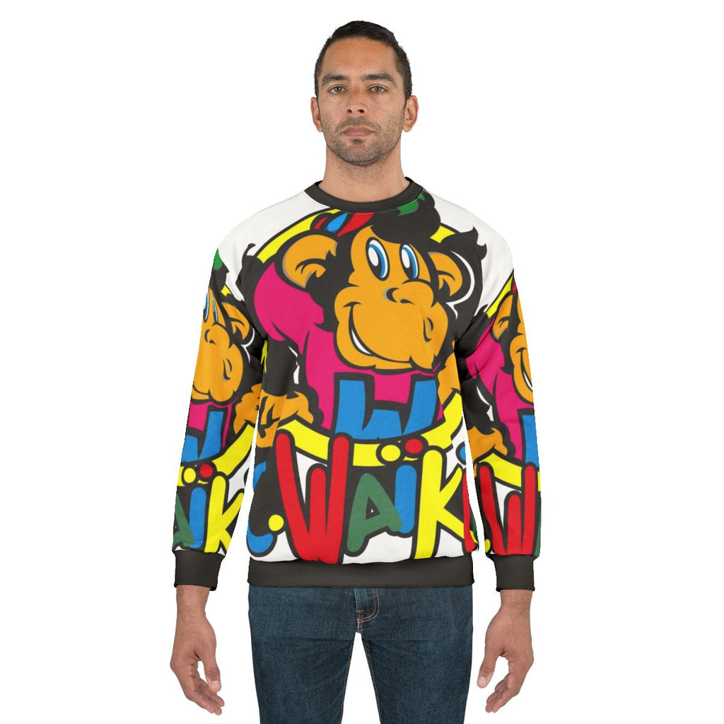 Vintage 80s Waikiki Monkey Graphic Sweatshirt